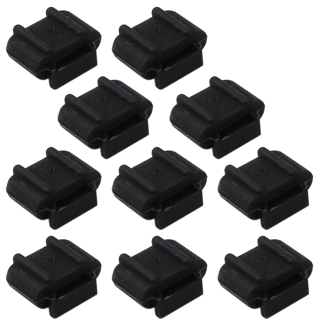 Kit 20 coxim bucha traseiro fixação escapamento escape 10 parafusos CG125 CG150 CG160 Cargo Fan Titan Start — imagem 2 de 2