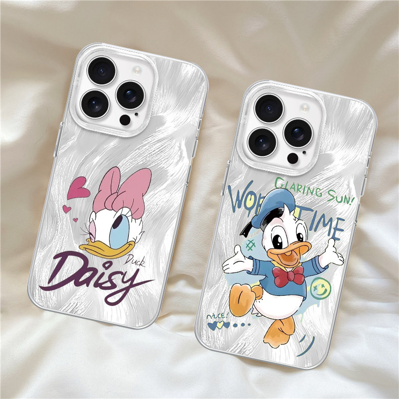 Disney Pato Donald E Margarida Casal Capa Protetra Para iPhone 7 8 11 12 13 14 15 16 17 XS XR PRO MAX PLUS