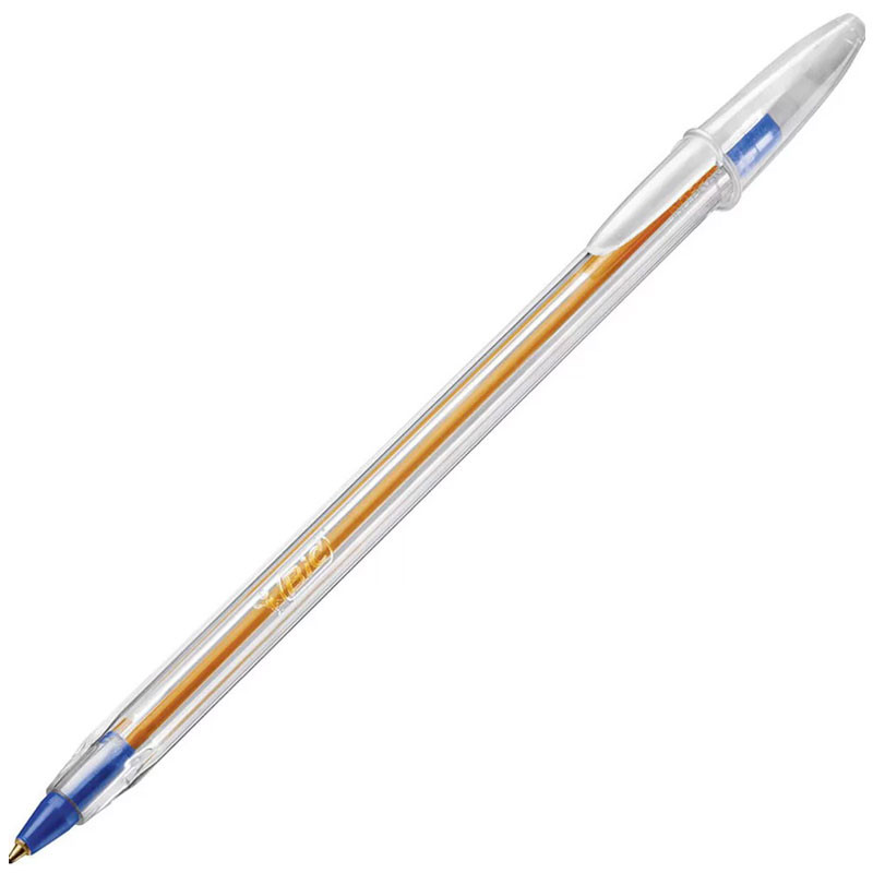Detalhes do Caneta esferográfica Cristal Fina 0.8 Azul com 3 unidades Bic