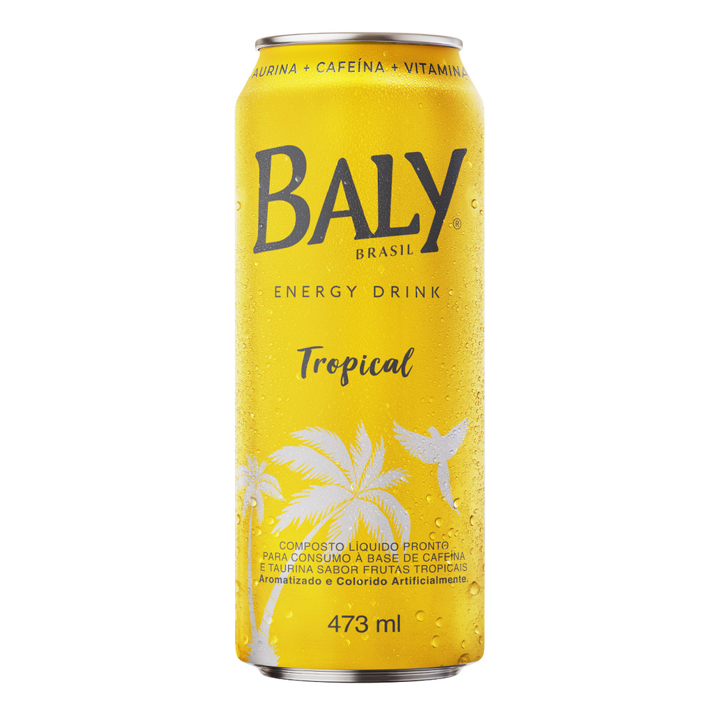 Imagem Energético Baly Energy Drink Tropical 473ml