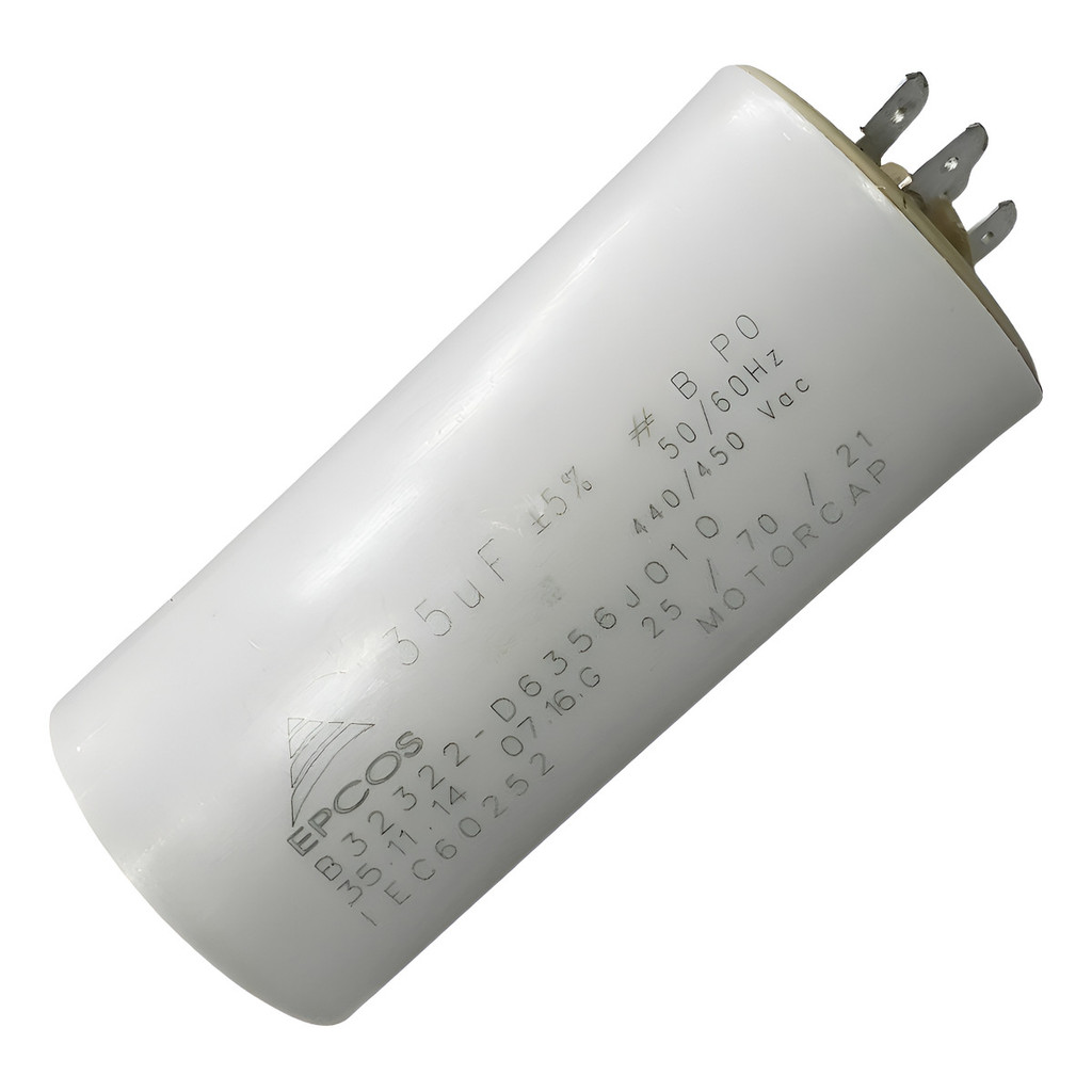 Capacitor De Partida Fast-on 35uf 440/450v 45x95mm - Epcos