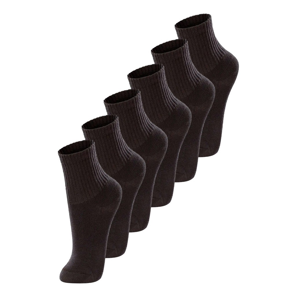 Kit com 6 Pares de Meias Infantil Cano Médio Lupo 2727-088