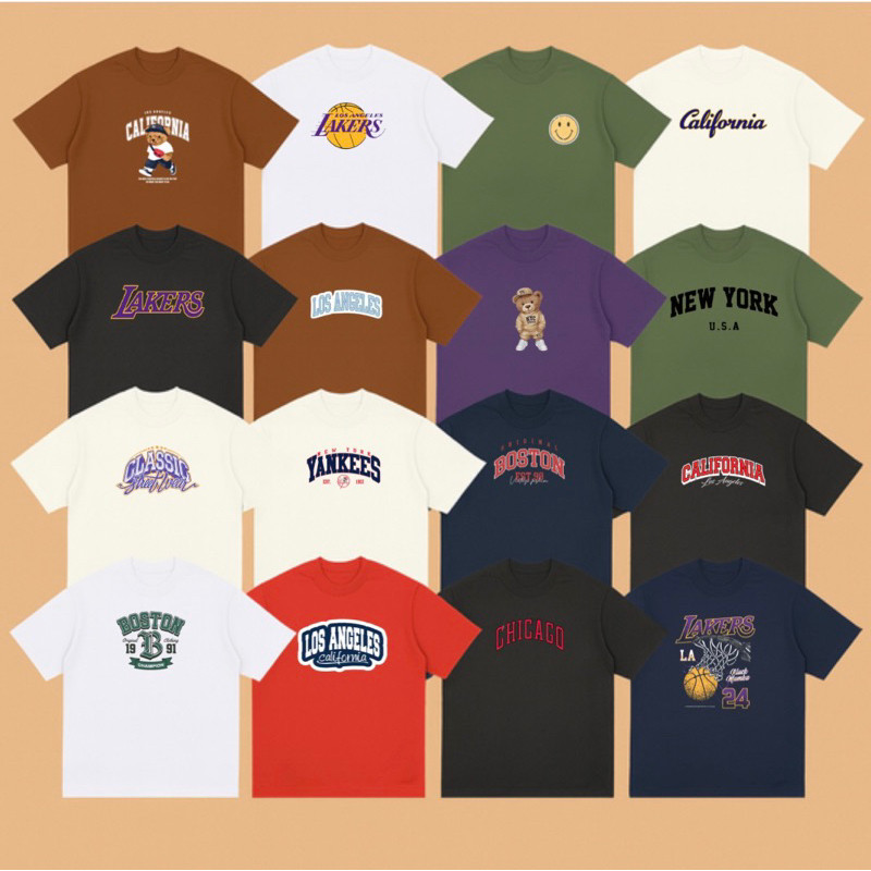 Kit 5 Peças Juvenil Masculino Camisetas Infantis 100% Algodão verão estampada bebê blusinhas