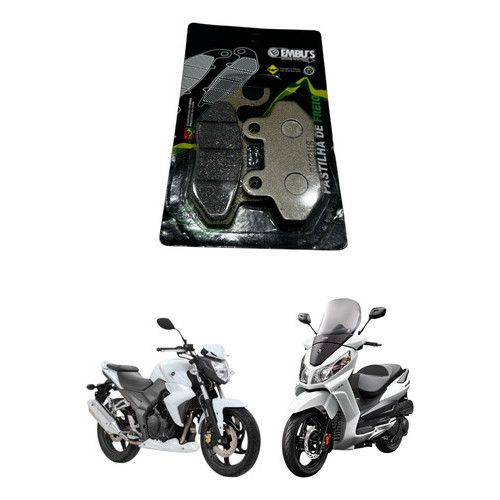 Pastilha Freio Dianteiro Next 250/ Citycom 300i Sem Abs