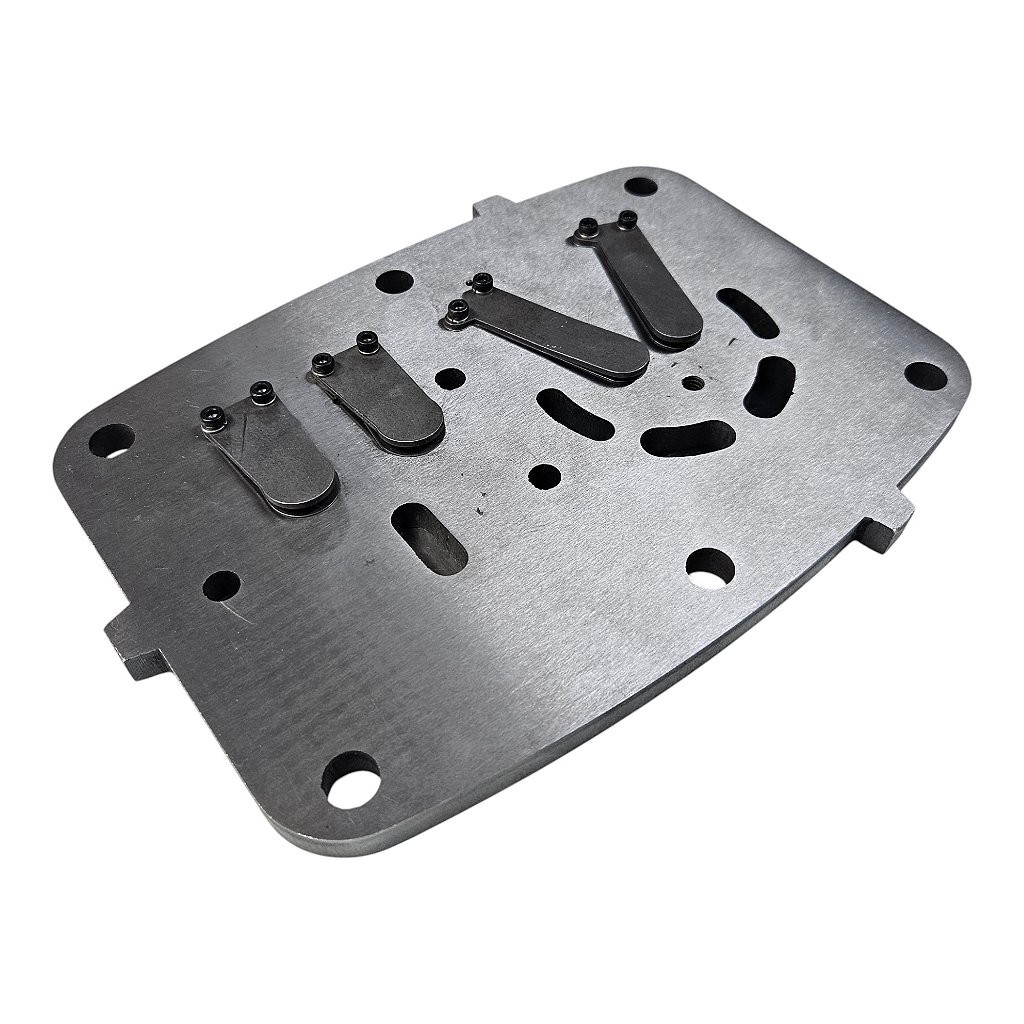 Schulz Bravo CSL 20BR - Prato/Placa de Válvulas Compressor Completa com Reparos/Palhetas