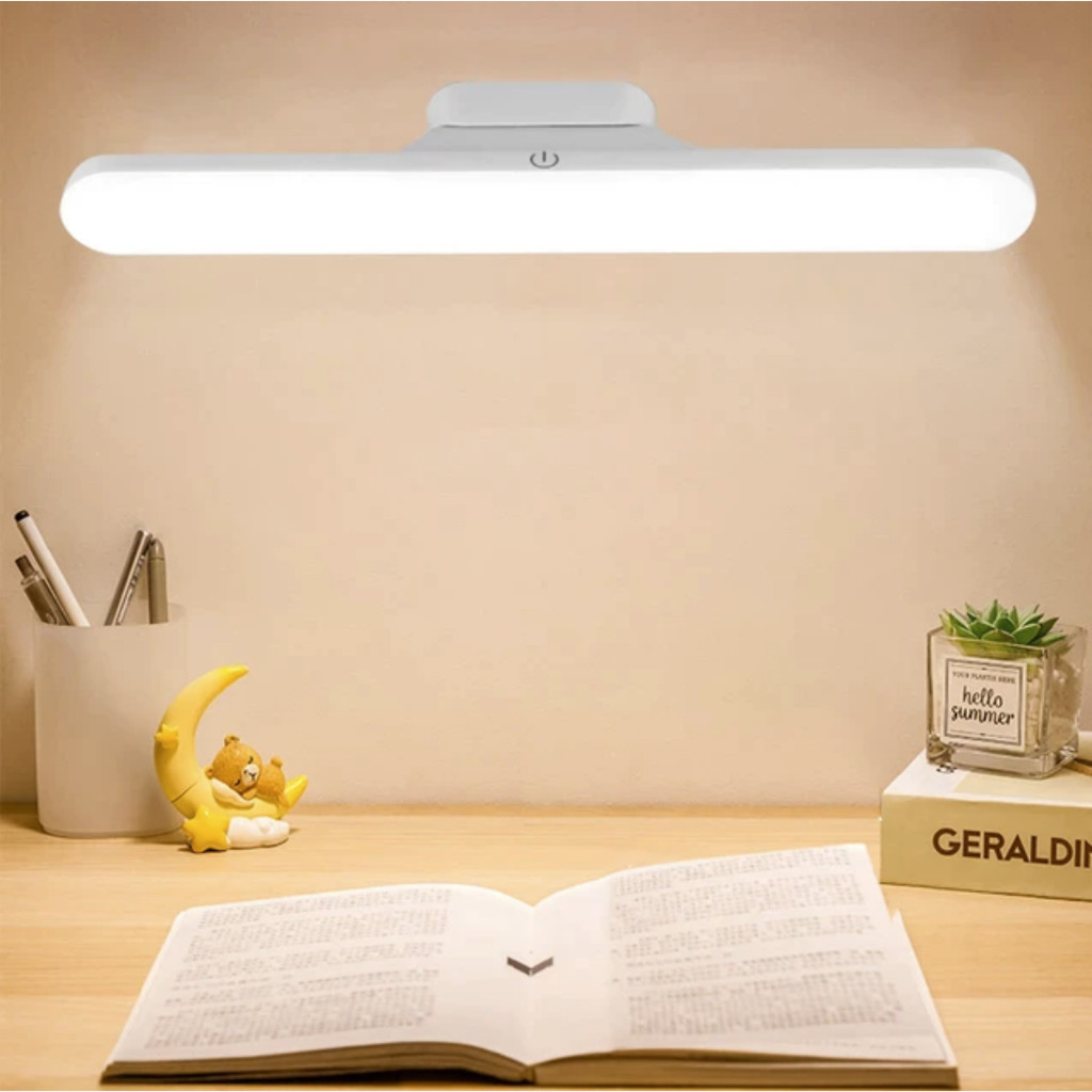 Luminária LED Bastão Recarregável Magnética com 3 Tons Luz Ideal para Armário, Closet e Leitura