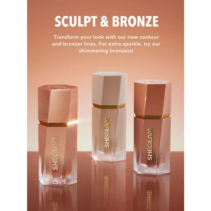 Sheglam Contour E Bronzer Líquido Várias Cores em Oferta na Shopee