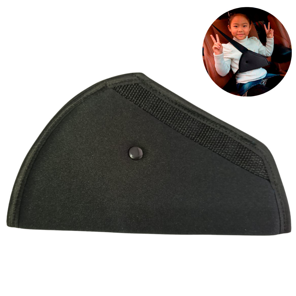 Ajustador Protetor Almofada Cinto de Segurança Carro Infantil.