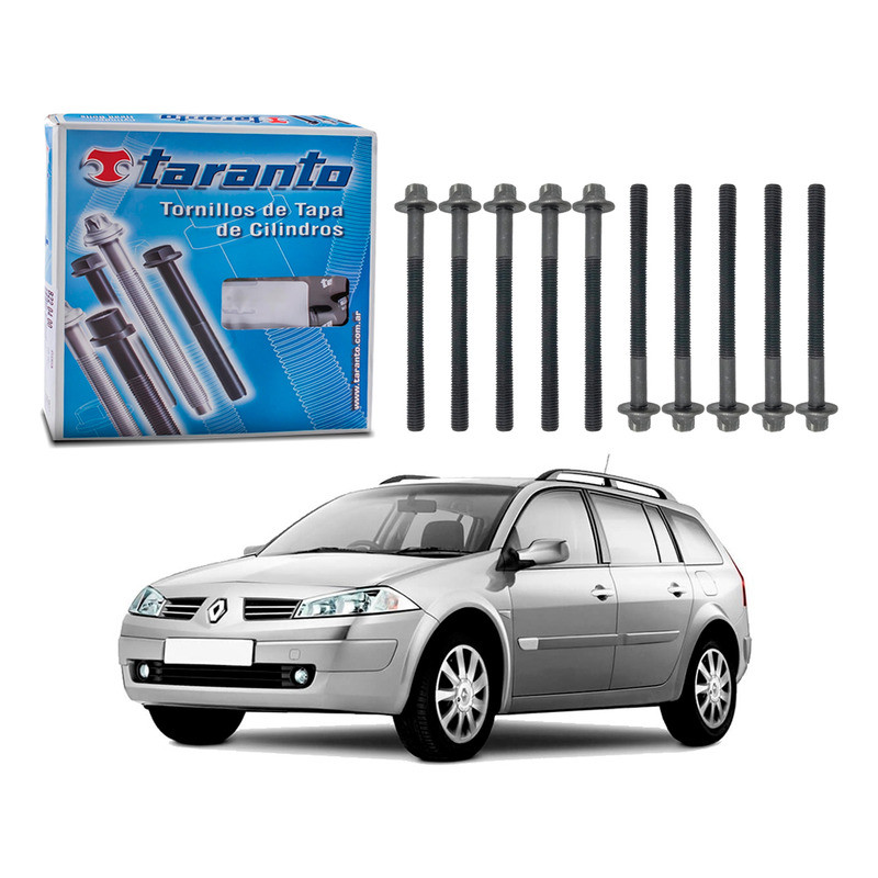 Jogo Parafuso Cabeçote Megane Grand Tour 1.6 16v 2006 A 2012