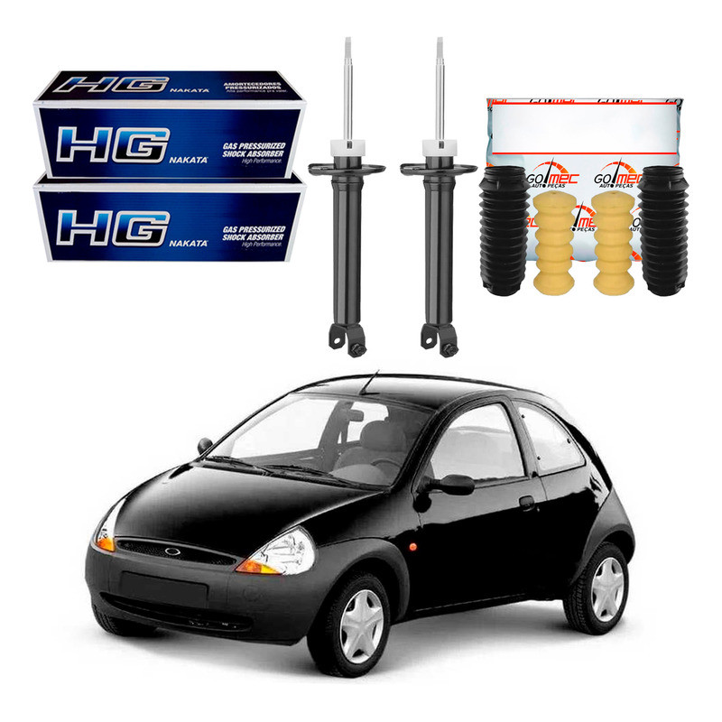 Kit Amortecedor Traseiro, Ford Ka 1.0 1.3 1997 A 1999