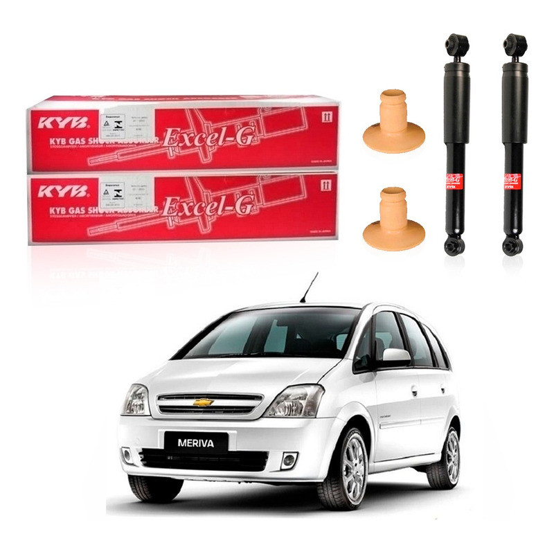 Kit Amortecedor Traseiro Kayaba Meriva 1.8 2004 A 2012 em Oferta na Shopee