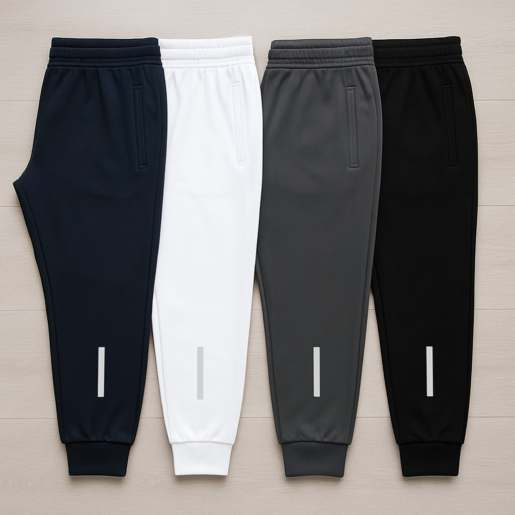 KIT 4 Calça Jogger De Inverno Adulta Chipa Masculino Flanelada Frio Homem