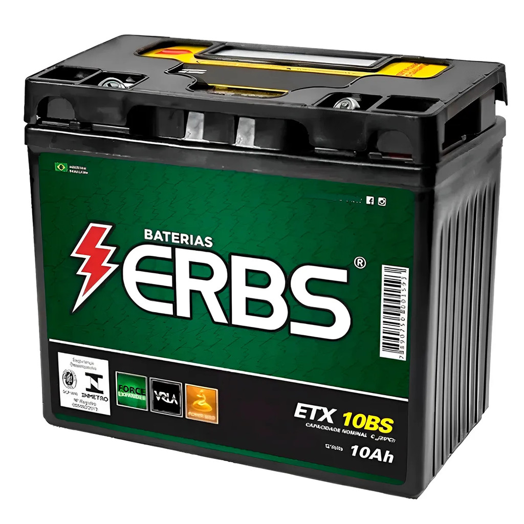 BATERIA ERBS ETX 10BS (YTX12L-BS / YTX14-BS / YTX14H-BS / YTX14L-BS) SHADOW 750