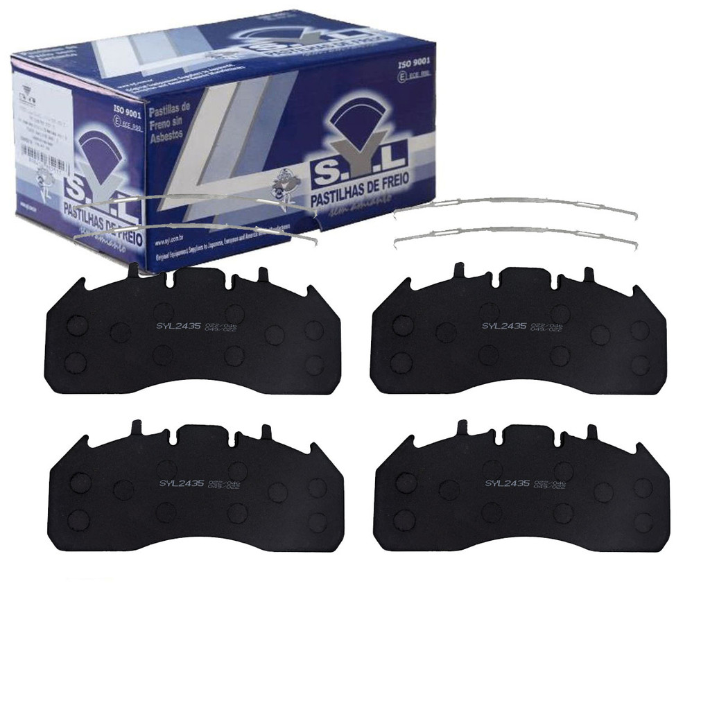 Pastilha De Freio - B12-R 6X2 2010 A 2013 / B12-R 8X2 2010 A 2013 / B290-R 2012 A 2015 / B7-R 2010 A 2013