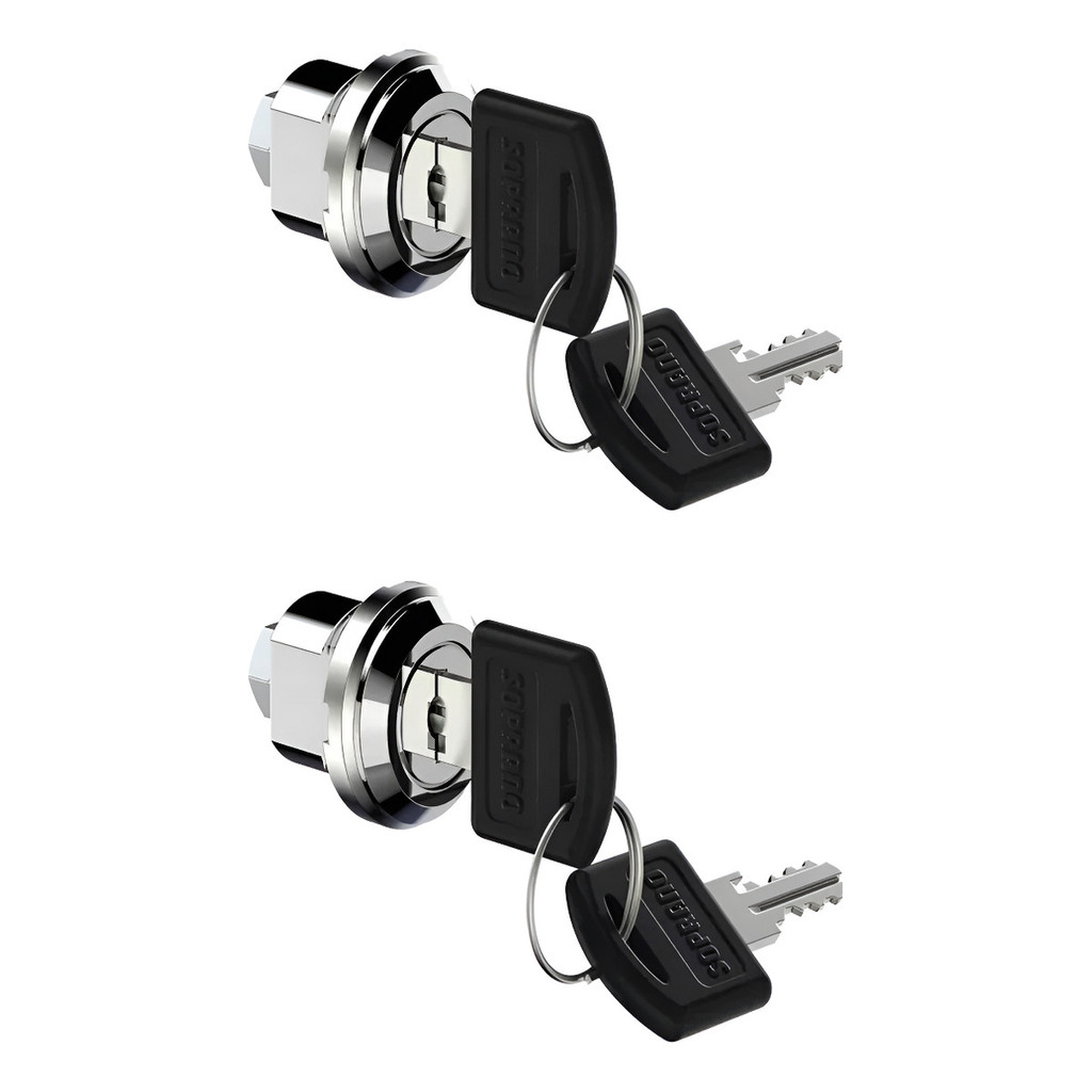 Kit 2 Fecho Lingueta Para Painel Elétrico Chave Nr10 Soprano