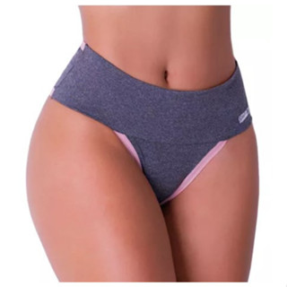 Kit 5 Calcinhas Fitness Cós Alto Compressão em Oferta na Shopee