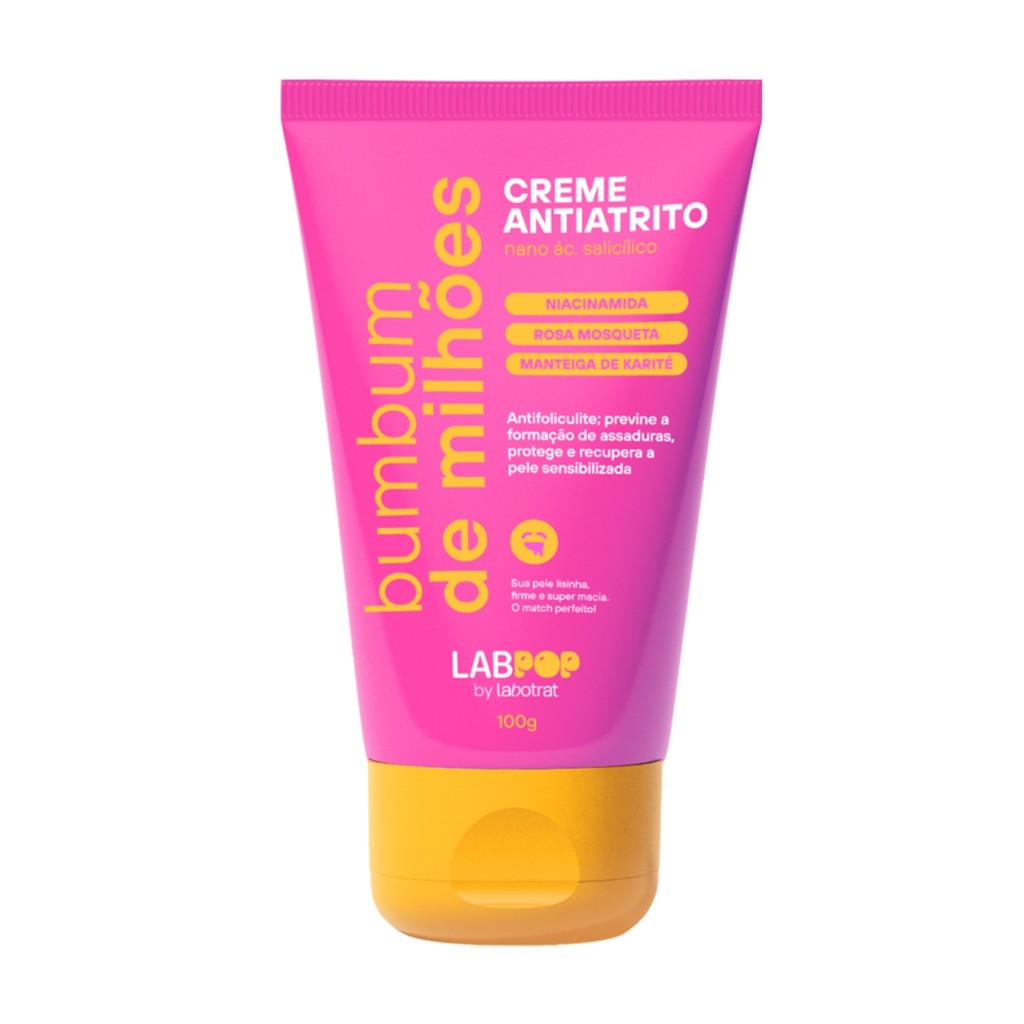 Creme Antiatrito Bumbum De Milhões Protege Labpop Labotrat em Oferta na Shopee