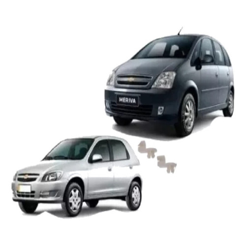 Grampo Haste Fechadura Porta Kit 10 Celta Ate 2016