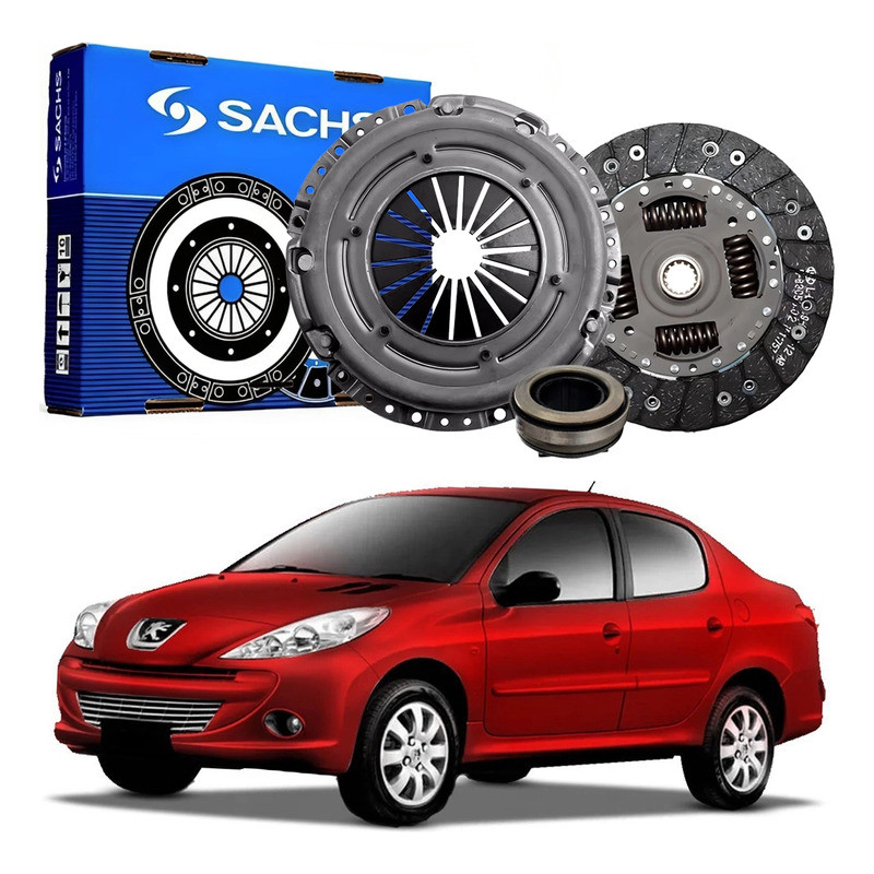 Kit Embreagem Sachs Peugeot 207 Passion 1.4 8v 2008 A 2015