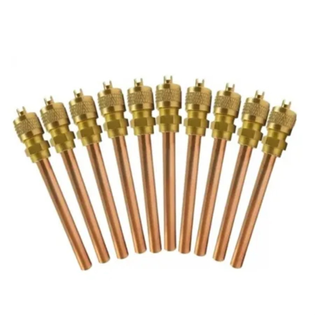 Válvula De Serviço Refrigeração Schrader 1/4 X 100mm Bar