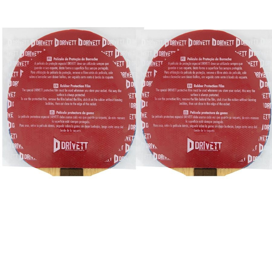 Combo  2 Adesivos Protetores de  Borracha Tenis de Mesa(DTT-A01)