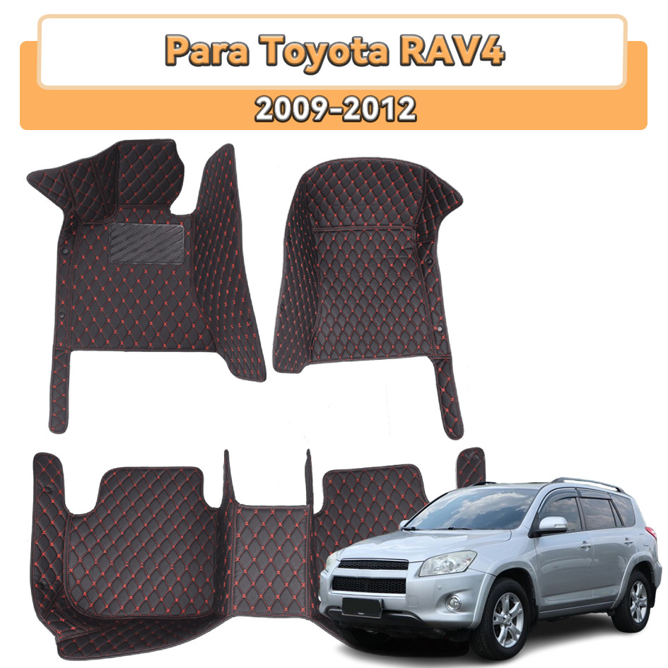 Tapetes De Carro 3D , Para Toyota RAV4 2009-2012 .