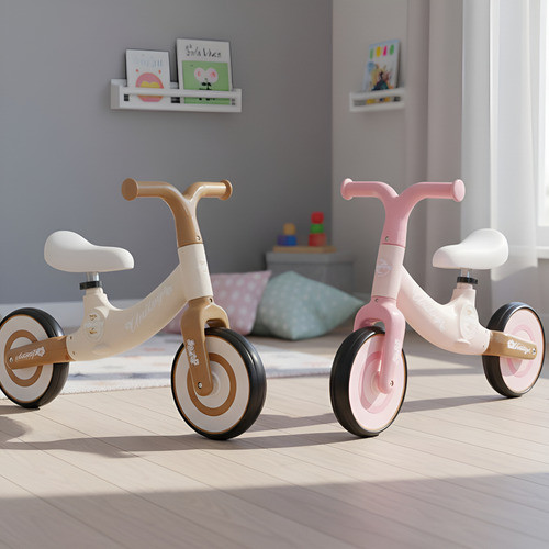 Bicicleta De Equilibrio Sem Pedal Desenvolvimento Infantil Rosa