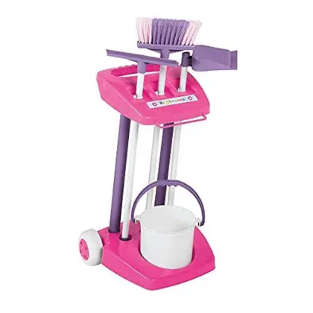 BRINQUEDO INFANTIL BRINCANDO DE CASINHA - KIT DE LIMPEZA COMPLETO - TATETI