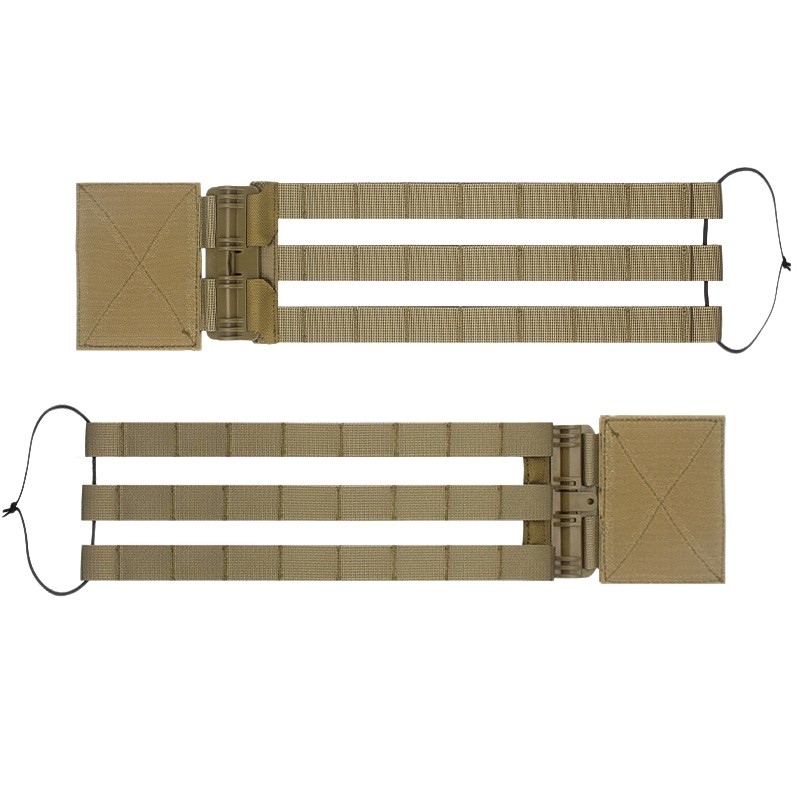 Ventilador militar colete tático colete desmontagem rápida acessório fivela Universal MOLLE fivela de cinto lateral