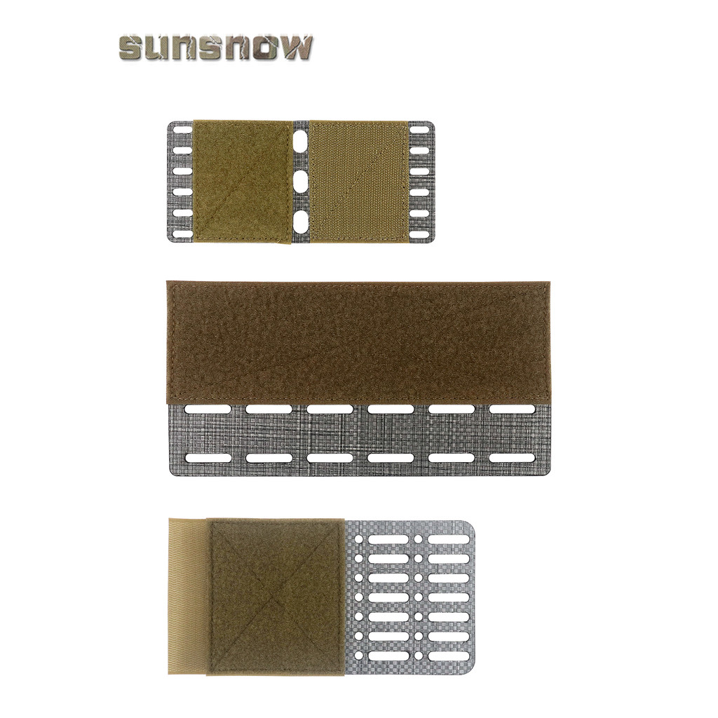 [Sun Snow] Faraó FERRO Importado Tegris Faca Placa Molle Placa de Suspensão Inferior Suporte de Expansão Tático