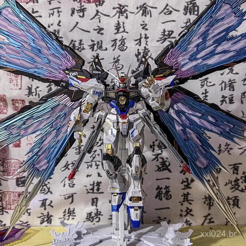Modelo Gundam, modelo Cao Lu Bu Ren Ao, mecha dos Três Reinos, montagem em grande escala, mecha em caixa surpresa Ahsura