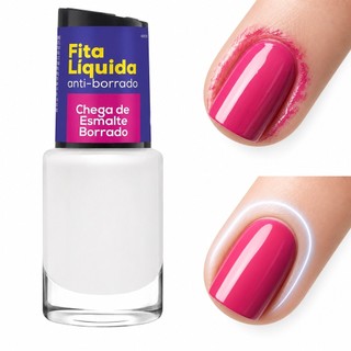 Fita Liquida Anti Borrado Unhas Proteção Esmaltação Limpeza Facil Secagem Rápida Acabamento Perfeito esmalte