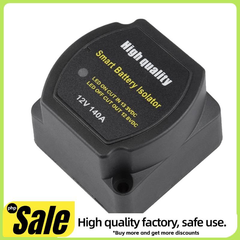 Isolador Inteligente De Bateria Dupla 12V 140A Relé De Carga Dividida Sensível À Tensão VSR Componente De Carro Para Cam