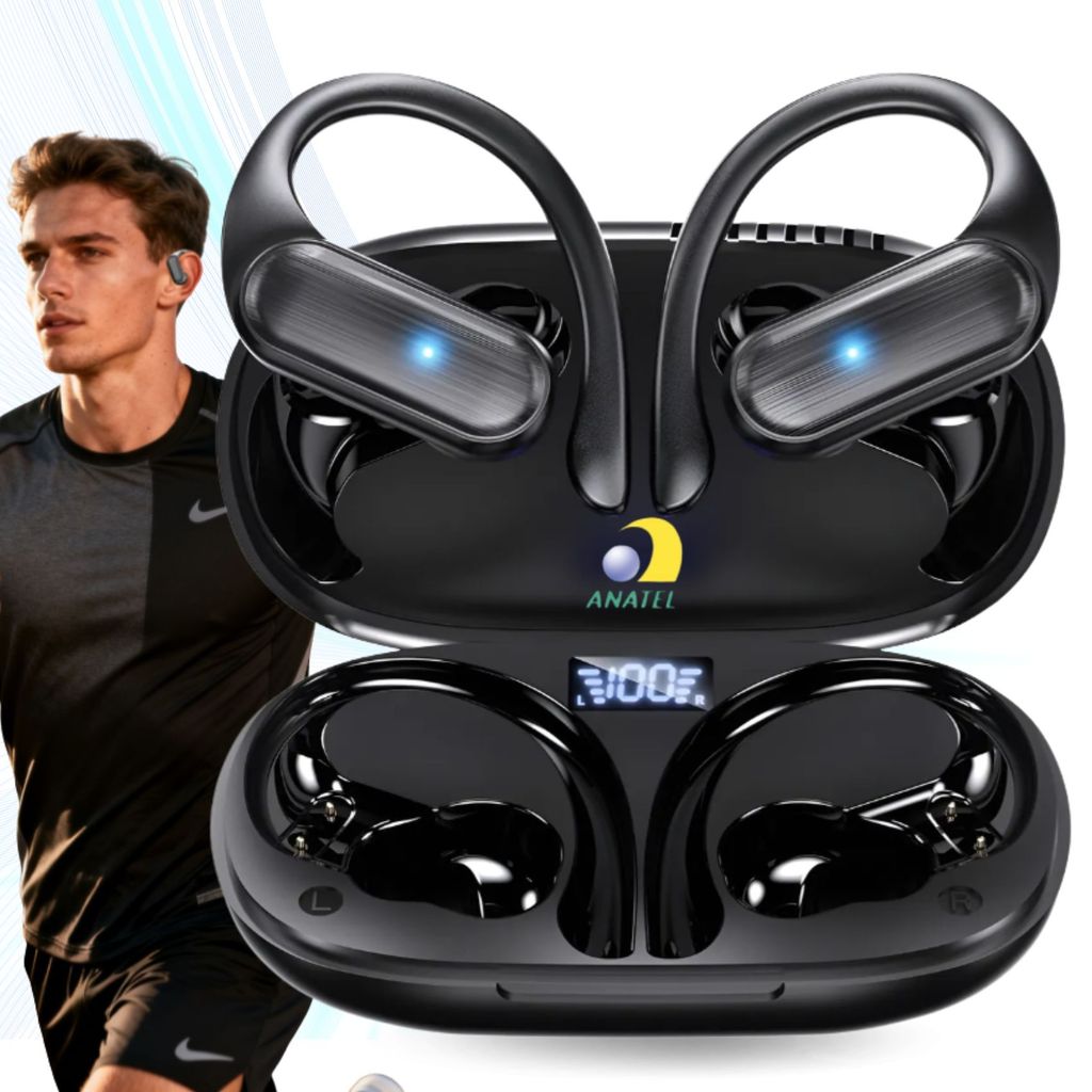 A520 Fone Bluetooth Sem Fio Esportivo Compatível Com iPhone Samsung Xiaomi Motor
