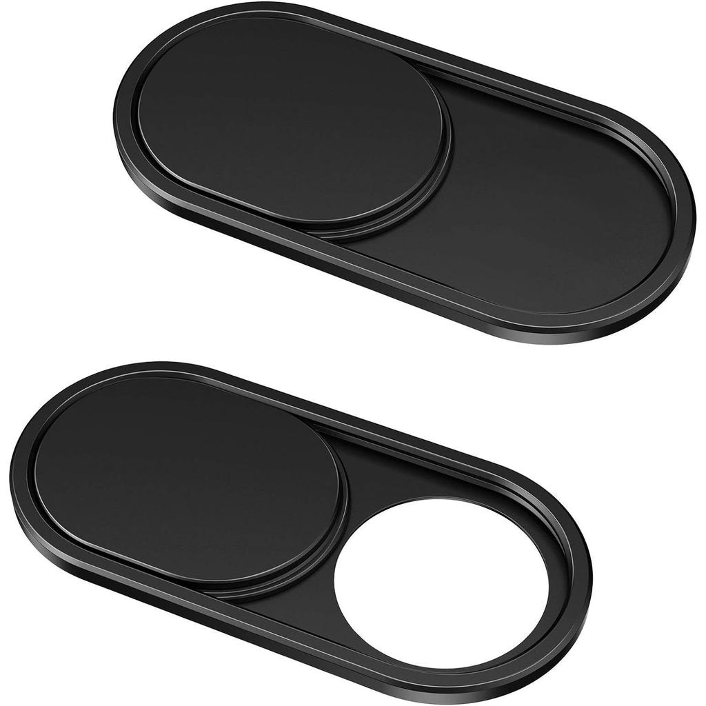 CloudValleyWebcamCoverSlide[2-Pack], Capa de Câmera Web Ultra-Fina de Metal de 0,023 Polegadas para Macbook Pro, iMac, L