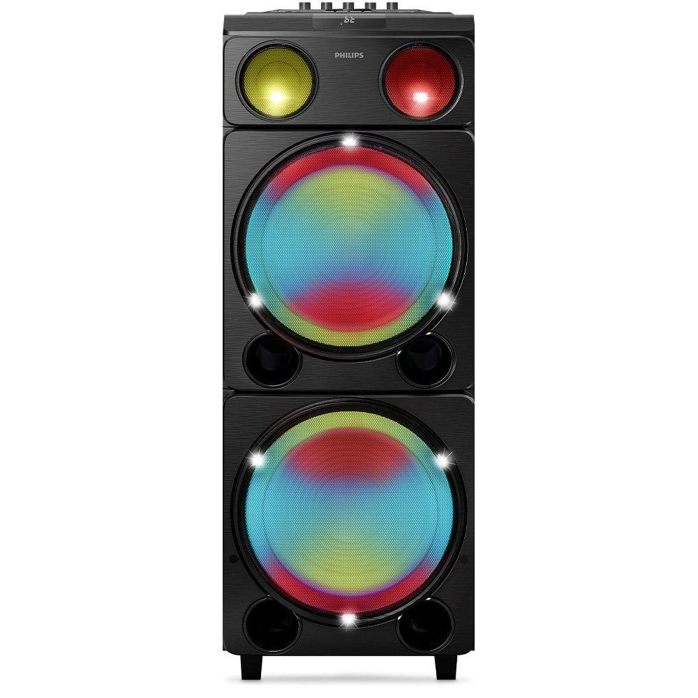 Caixa De Som Philips Party Speaker TAX5509/78 | Bluetooth, 2400W, Preto