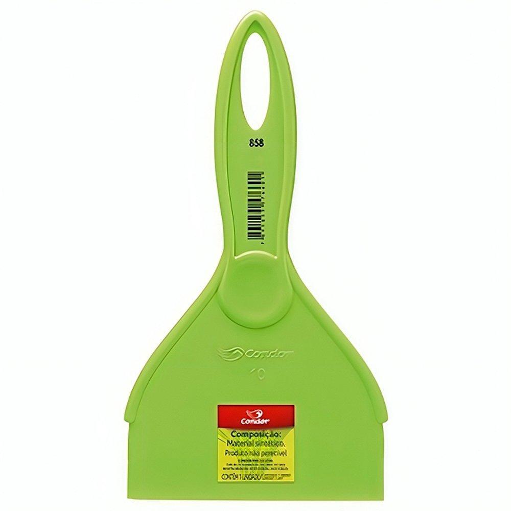 Espátula Plástica Condor Lisa 858 | 10cm Embalagem com 12 Unidades