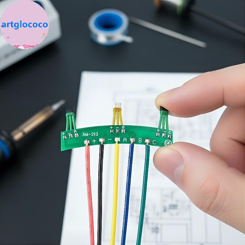 Artglococo 213 Brushless DC Motor Hall Sensor 3147 Board Cable Assembly Fácil Instalação Para Atualizações De Skate Elét