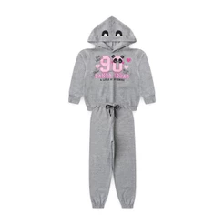 Conjunto Feminino Infantil Esquadrão Panda