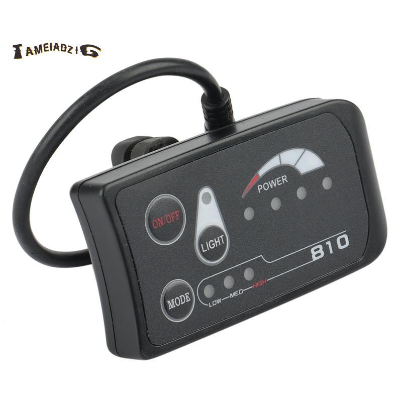 [Entrega Rápida T] Conector De Display LED 810 Para Medidor De Velocidade De Ciclismo De Bicicleta Elétrica Conecte Faro