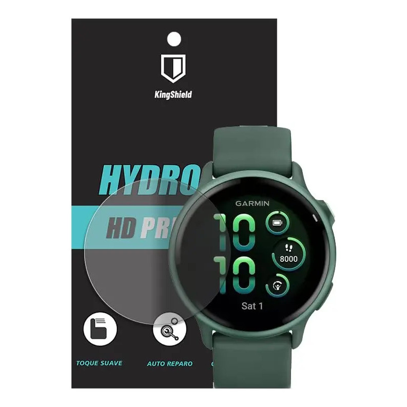 Película Garmin Vivoactive 6 Kingshield Hydrogel (3x Unids)