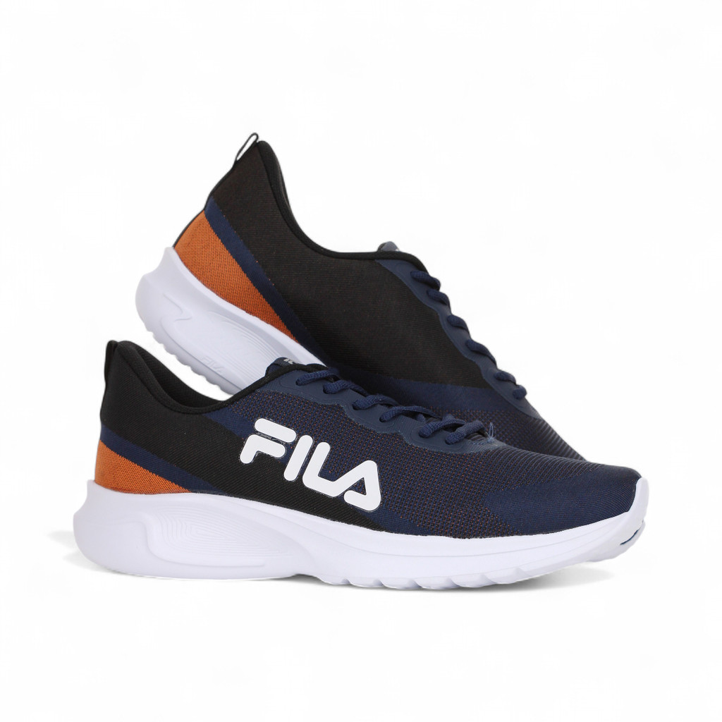 Tênis Fila Vector Azul Marinho e Preto - Masculino