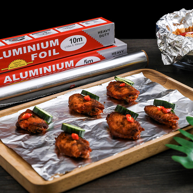 Utensílios de cozimento em papel alumínio, papel alumínio para churrasco estilo japonês, papel alumínio, papel manteiga