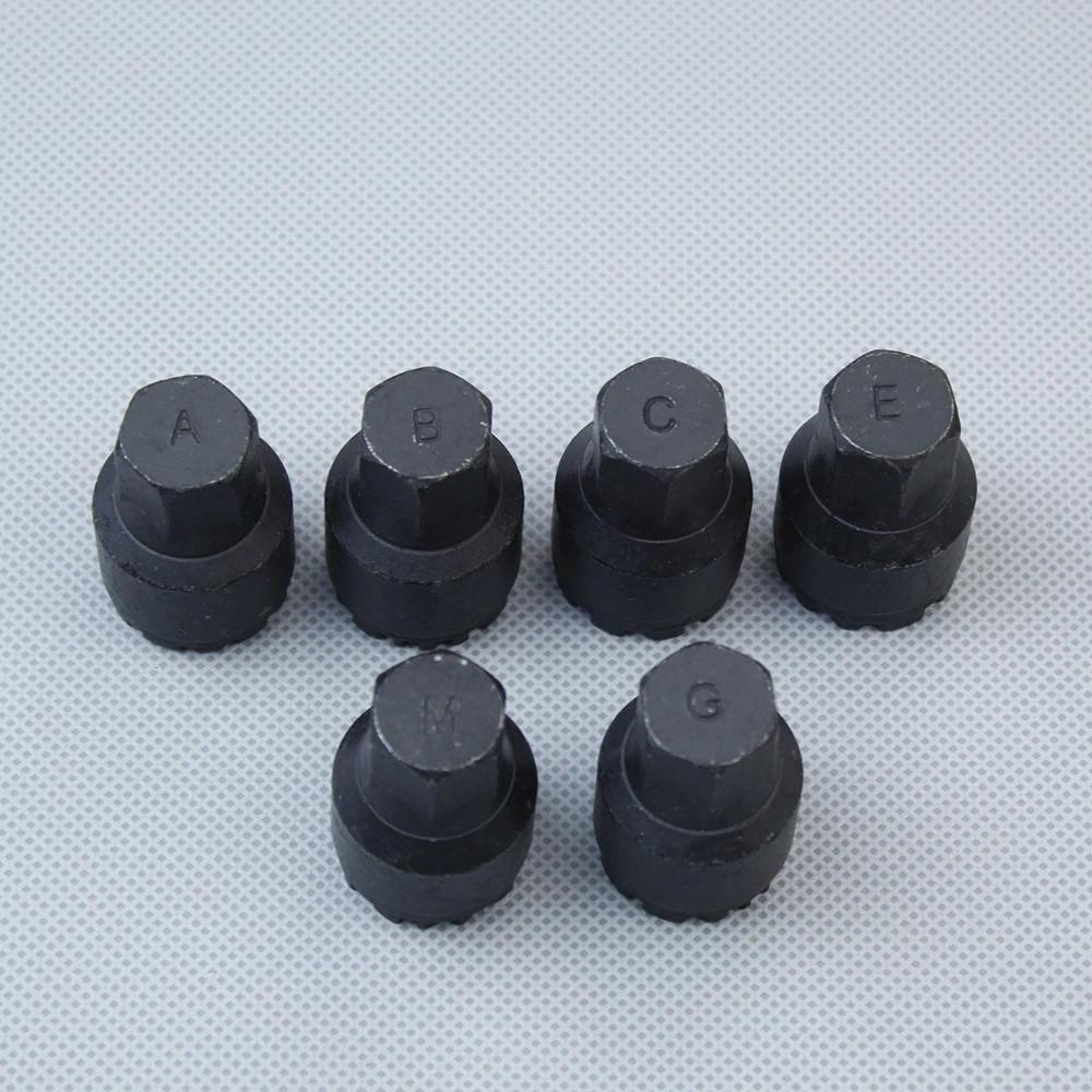 1PC Anti-Roubo Roda Parafuso Porca De Bloqueio Adaptador Chave Para Mercedes-Benz Pneu GLE GLS Classe 167 Remoção Toolau