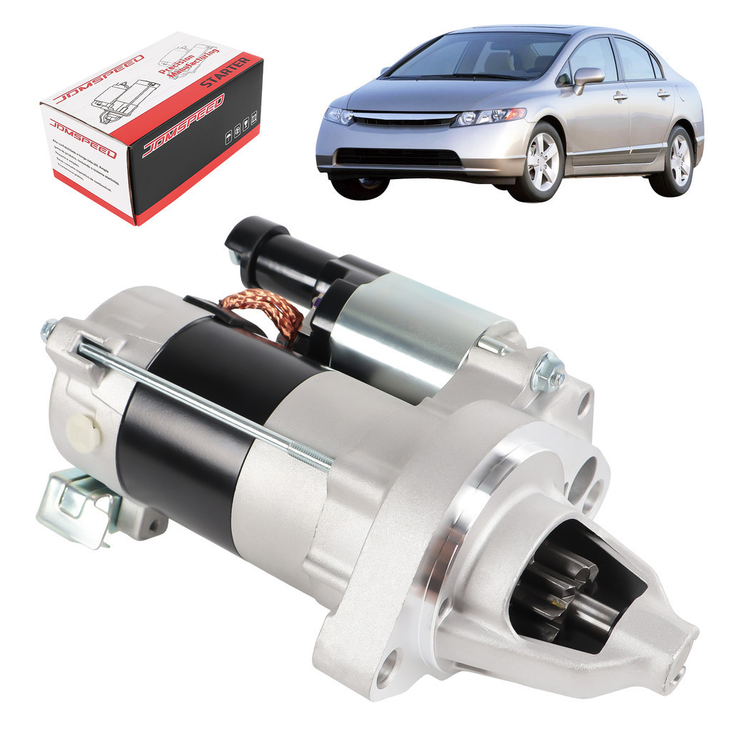 Motor De Partida Honda Civic 1.8 2005 Em Diante 9 Dentes 12v DT20187
