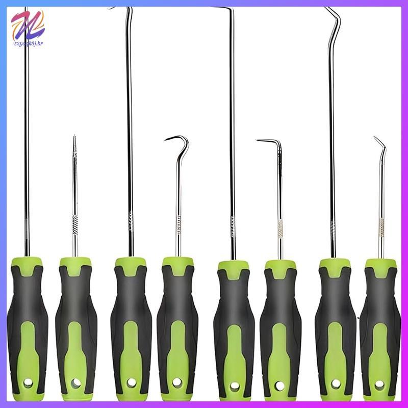 Kit De Seleção De Fechadura (8 Unidades) , Conjunto De Gancho E Palheta Para Aplicações Automotivas-Vedação De Óleo De C