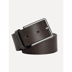 Cinto Aramis Masculino Basico Couro Simples Marron Café Original