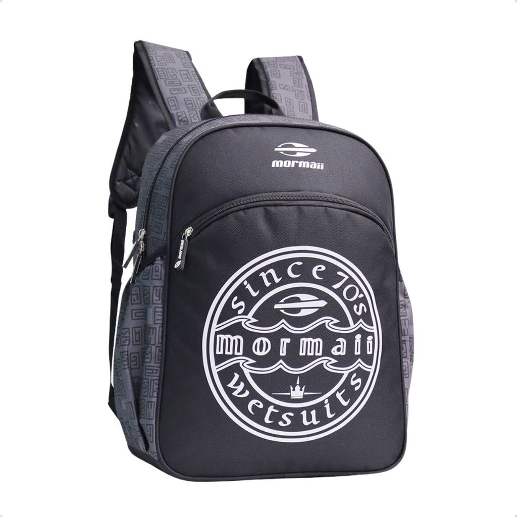 Mochila Mormaii 3 bolsos Reforçada P/ Notebook 25L Estampado