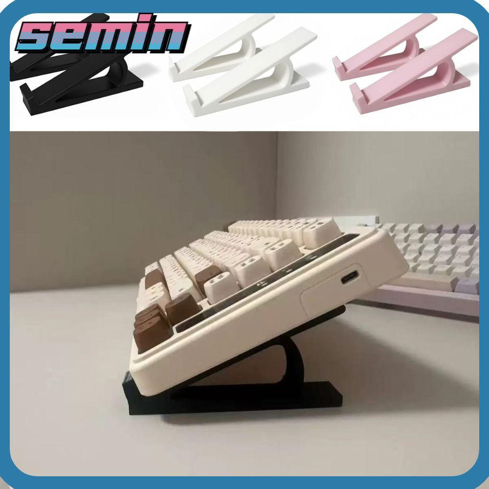 SEMIN 1 Par De Suporte Elevado Para Teclado , Acessórios De Plástico De Computador , Monitor Portátil
