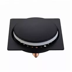 Ralo Inteligente para Piso 10 cm X 10 cm - Tipo Click Preto